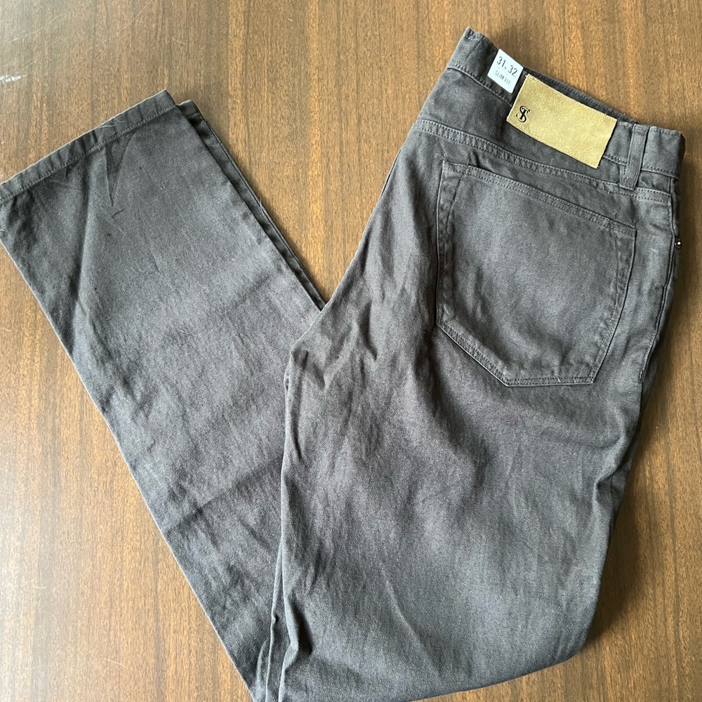 NWT Todd Snyder Espresso Bean Slim Fit Jeans 31x32